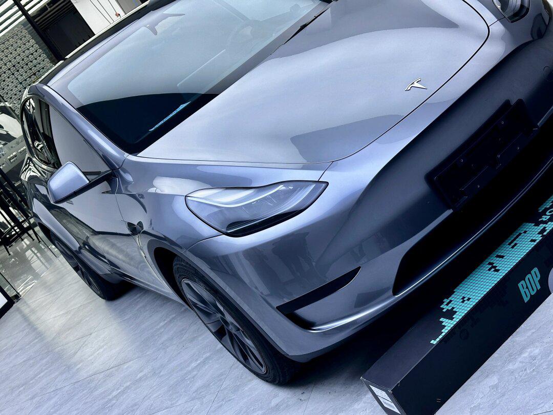 model y,"快银"专属车漆彰显个性_model y社区_易车社区