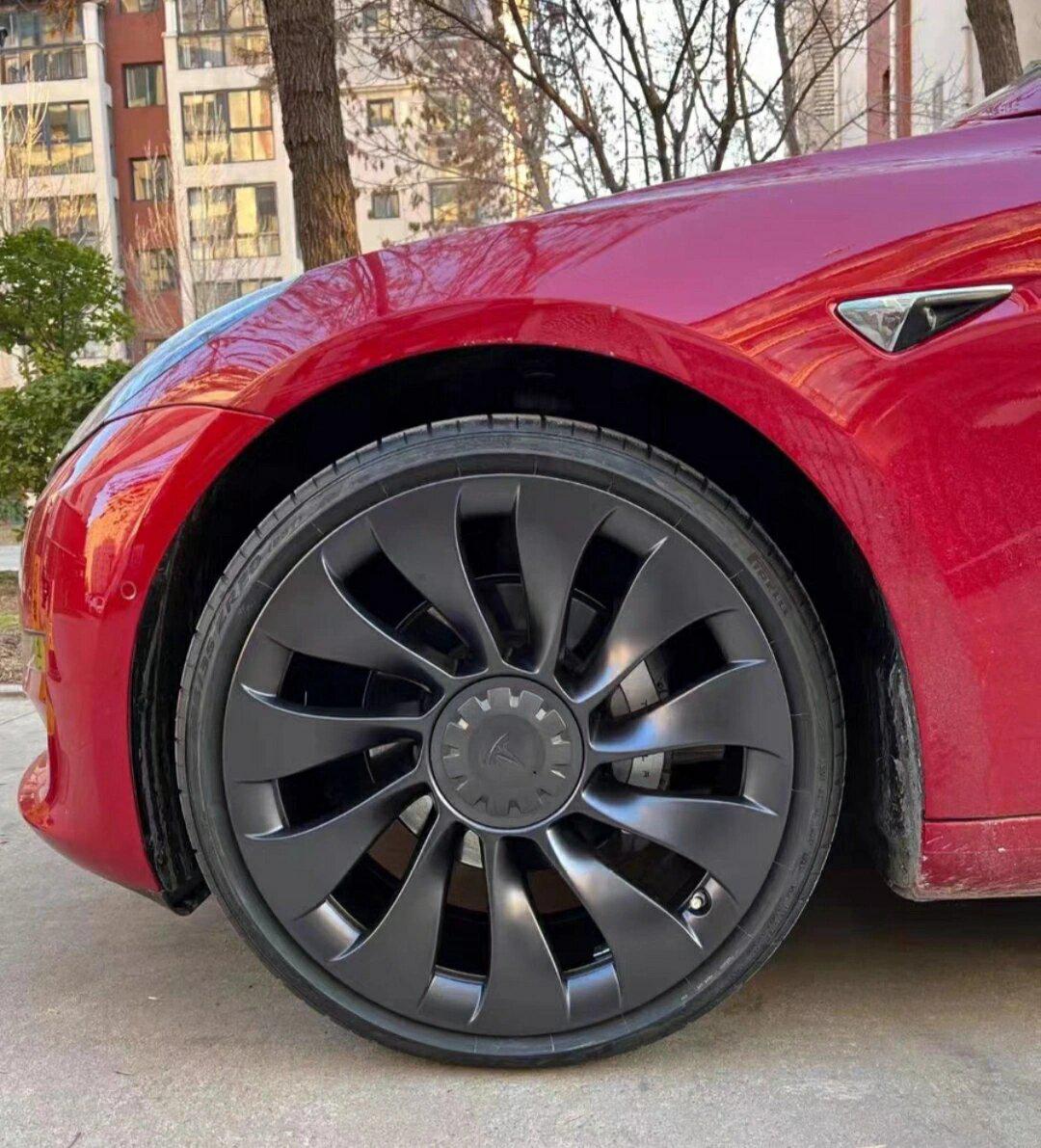 特斯拉model3进口原厂20寸ubertubine款顶配轮毂产地墨西哥 适用于