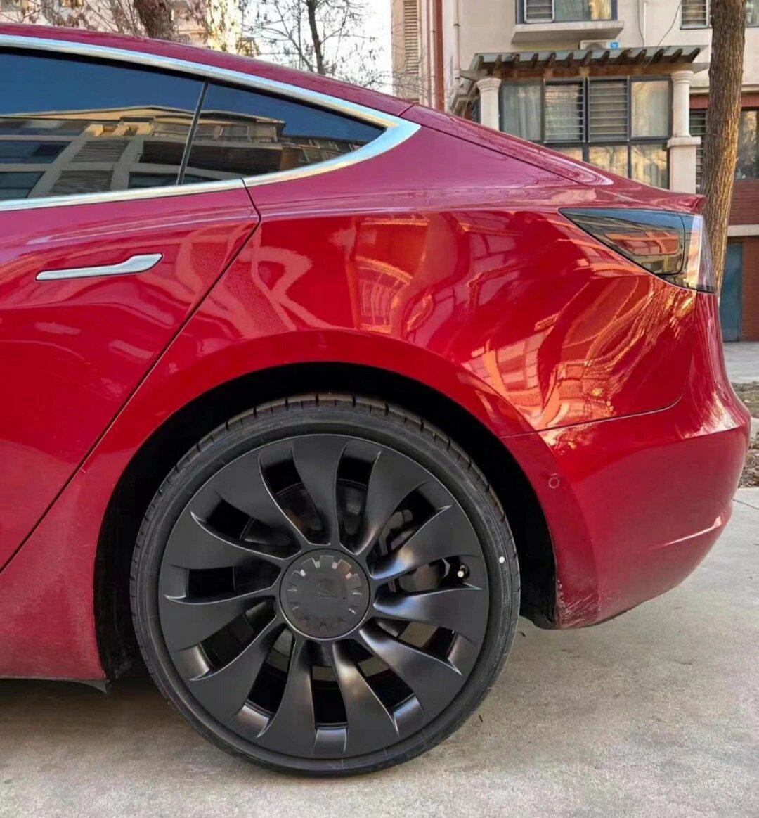 特斯拉model3进口原厂20寸ubertubine款顶配轮毂产地墨西哥 适用于_mo