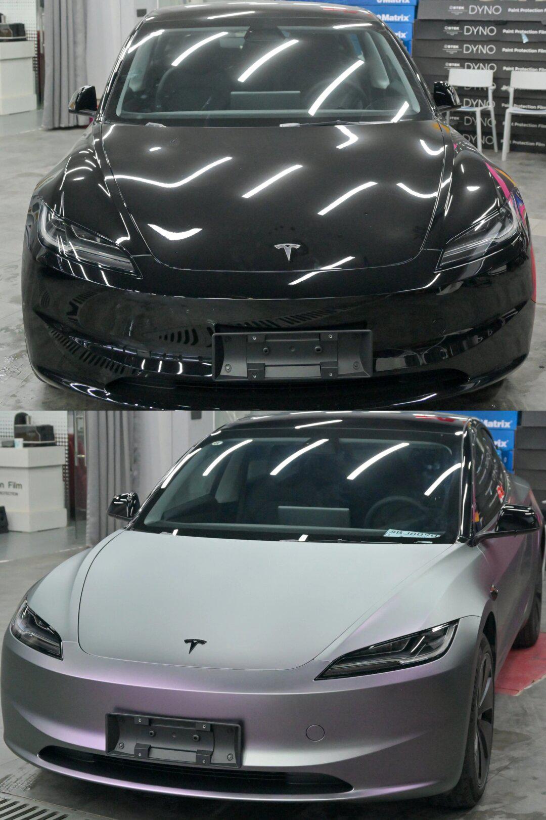 特斯拉model 3-ax卡普里灰紫_model 3社区_易车社区