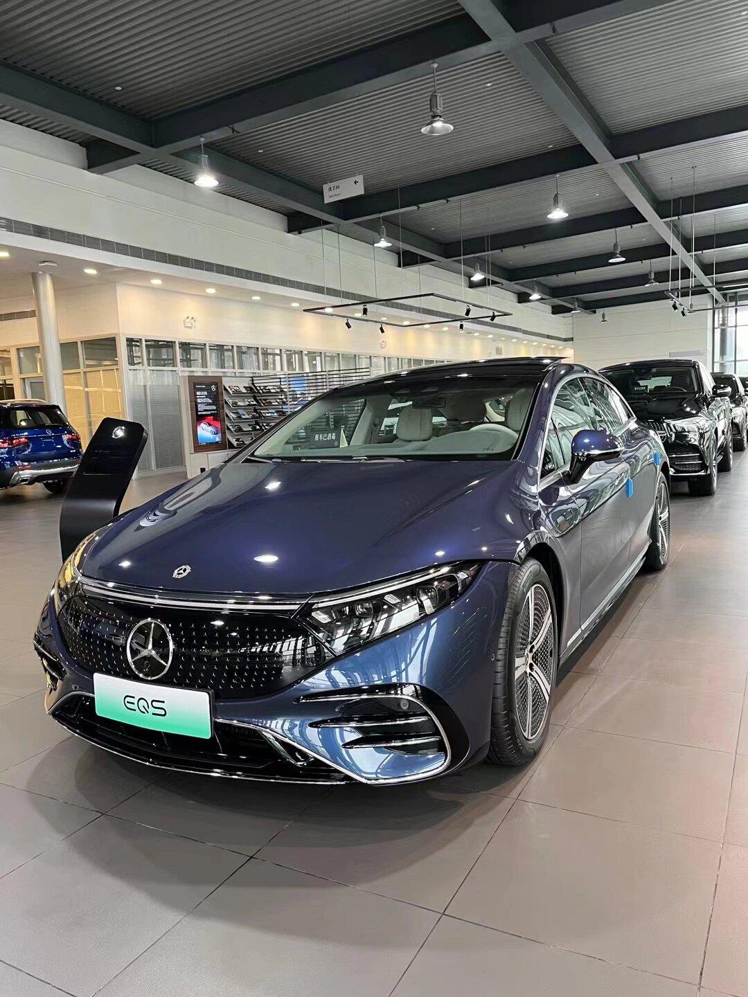eqs450先锋钠石蓝&石墨灰5折吧售全国08_奔驰eqs社区_易车社区