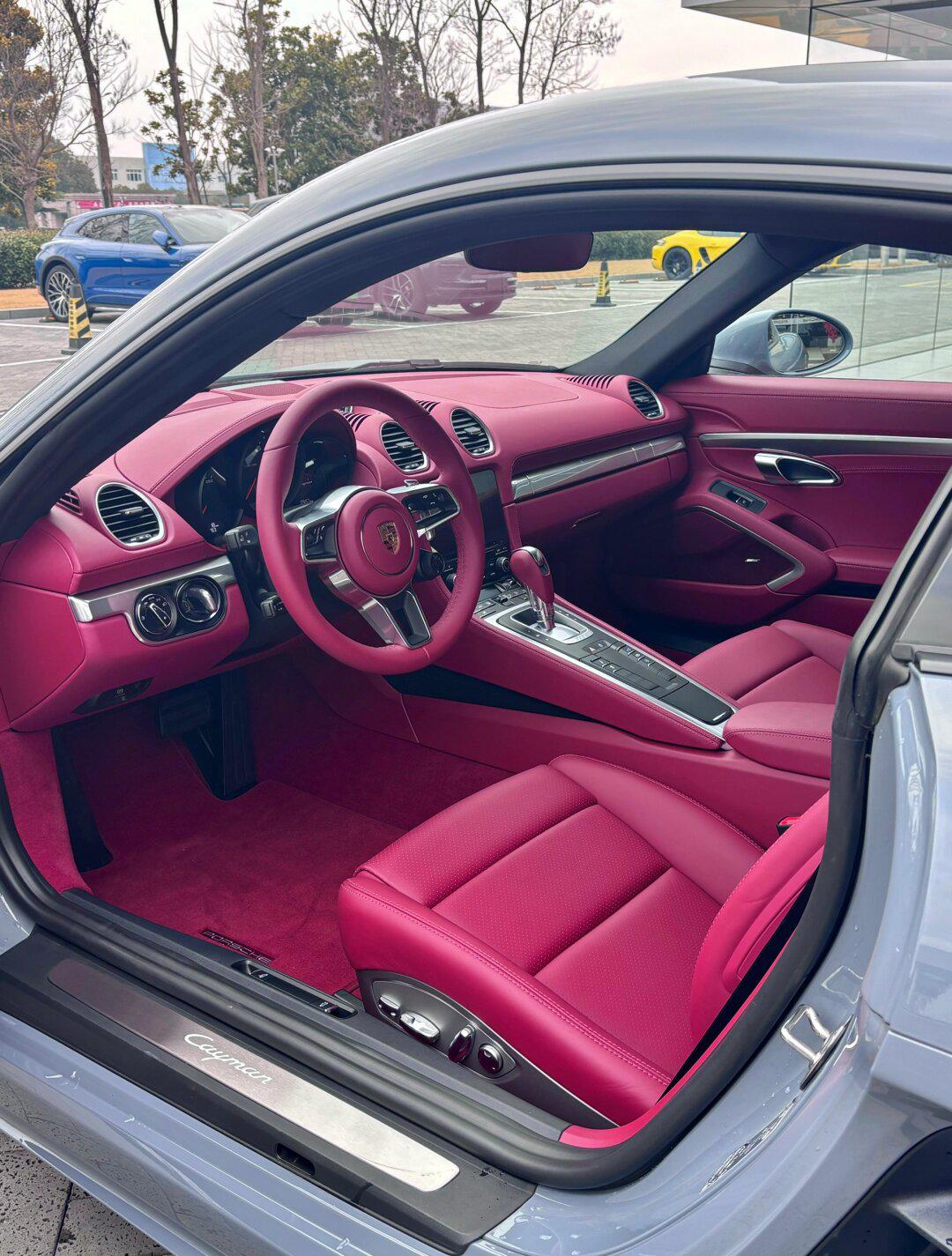 718cayman硬顶～极地灰9415_保时捷cayman社区_易车社区