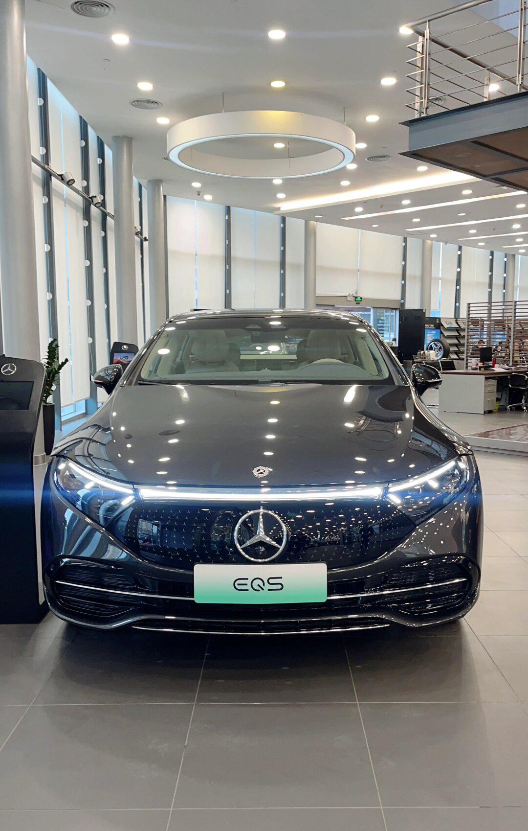eqs450先锋钠石蓝&石墨灰5折吧售全国08_奔驰eqs社区_易车社区