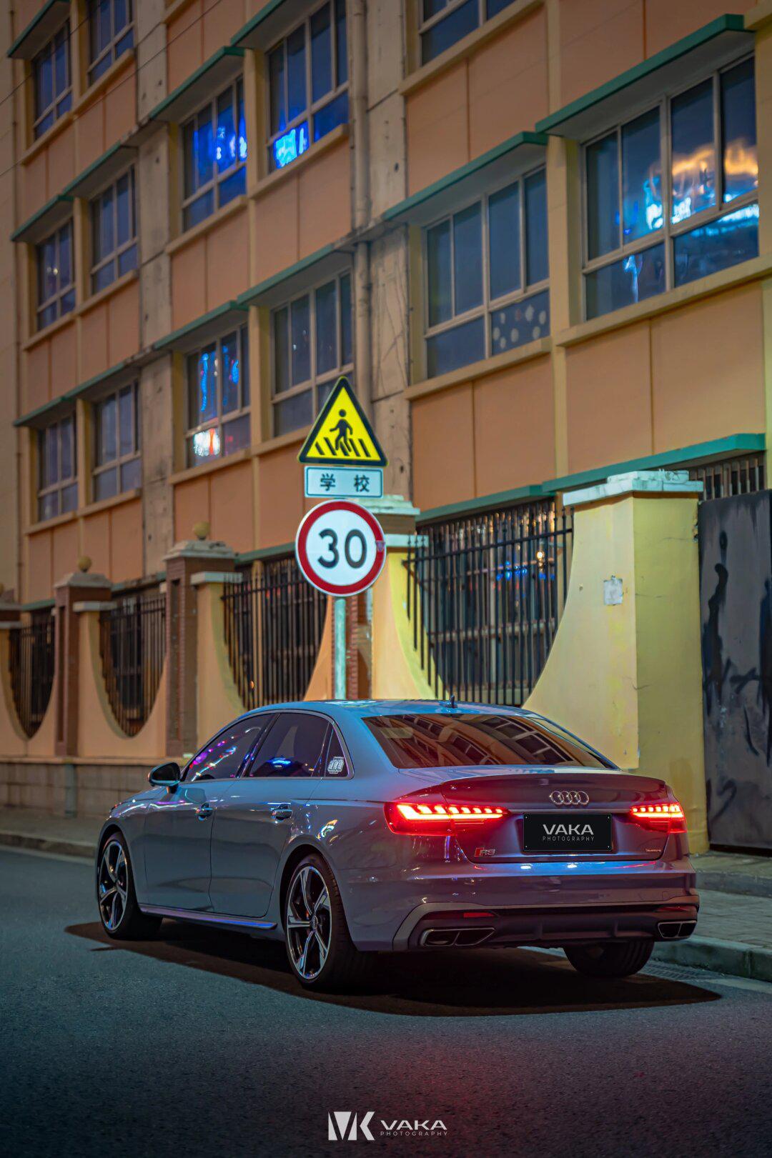 上海拍车|深夜打卡九龙路_奥迪a4l社区_易车社区