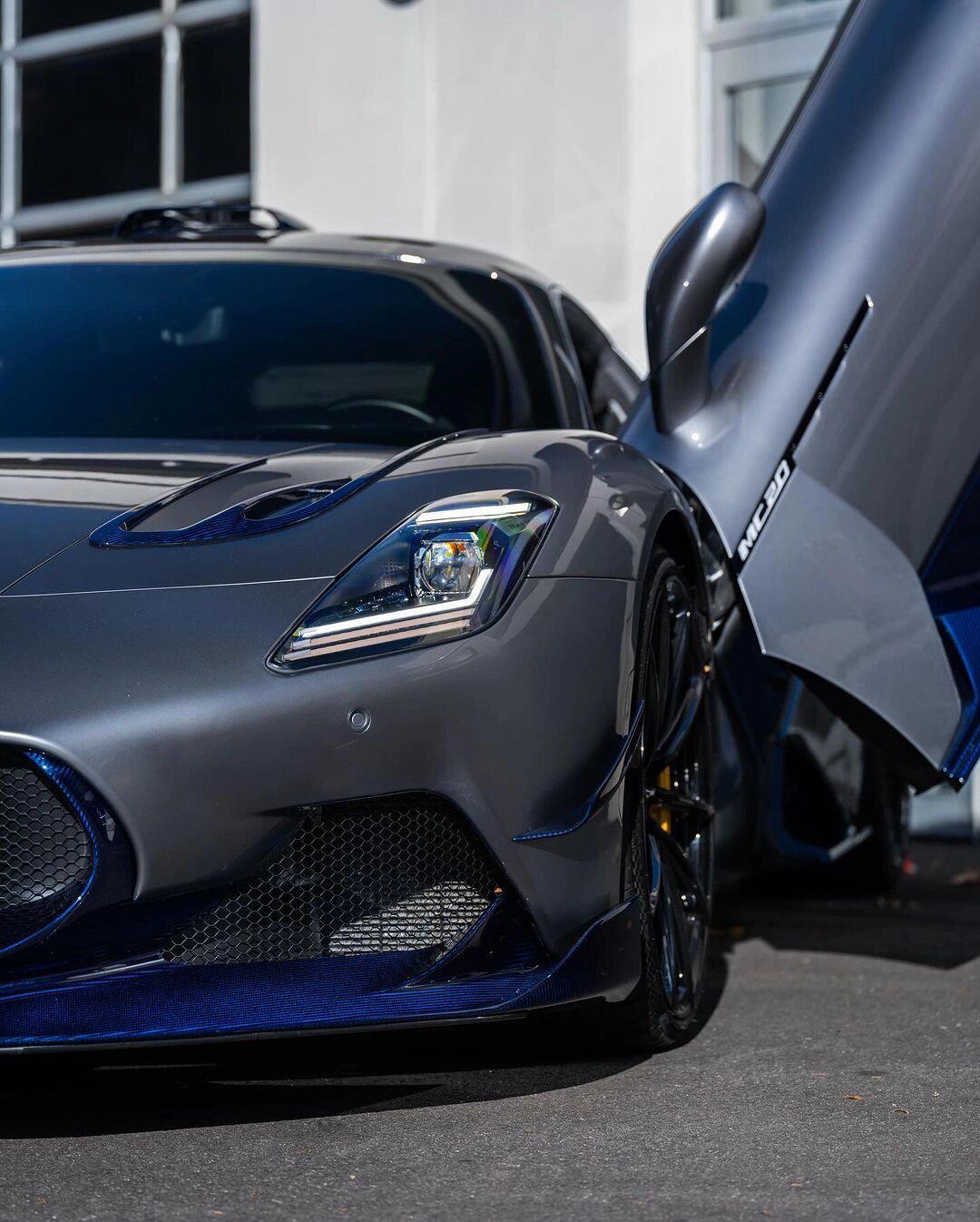 蓝碳谁不爱_玛莎拉蒂mc20社区_易车社区