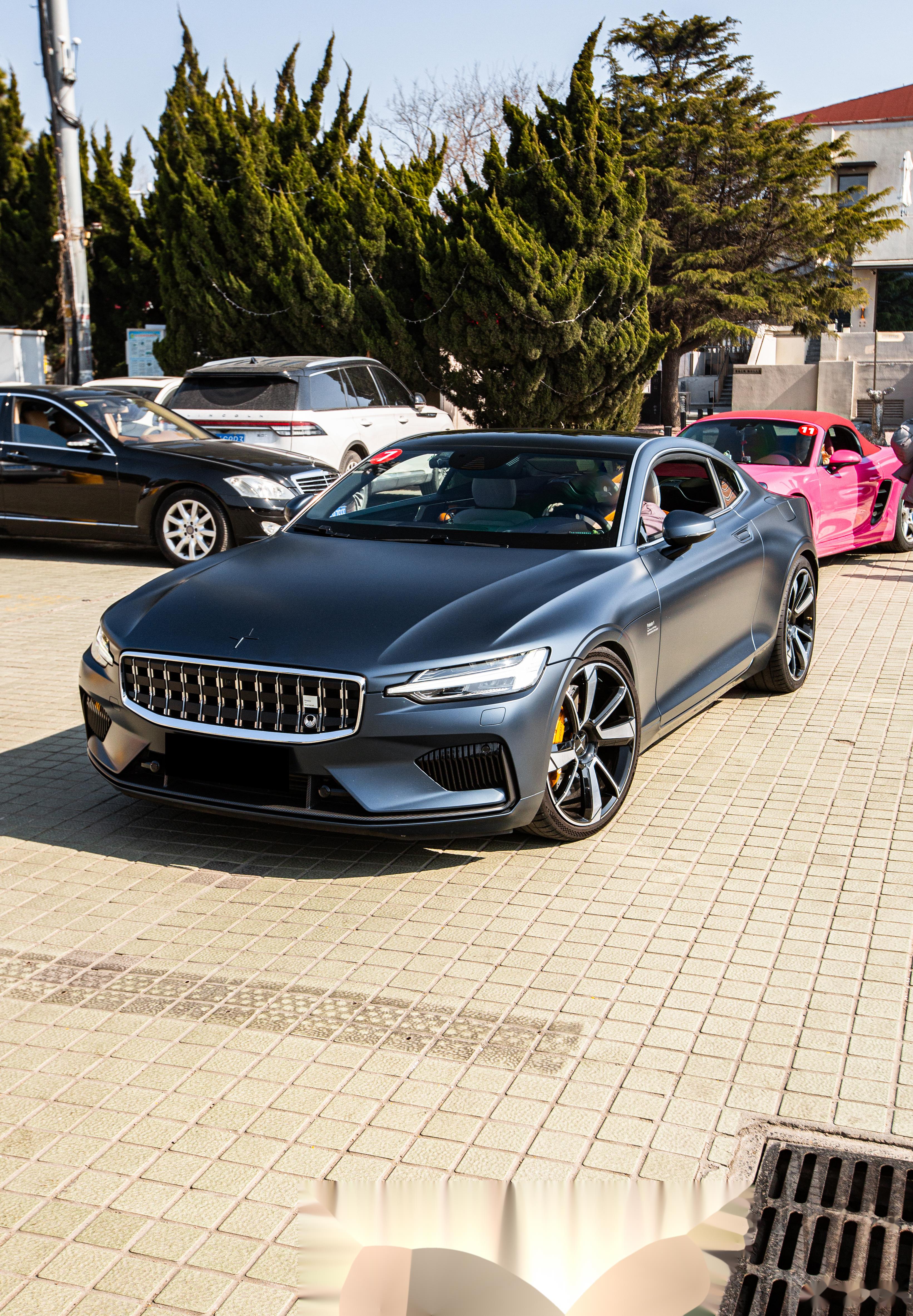 polestar 1 除了保险杠外车身全碳 ohlins22段可调避震 双增压发