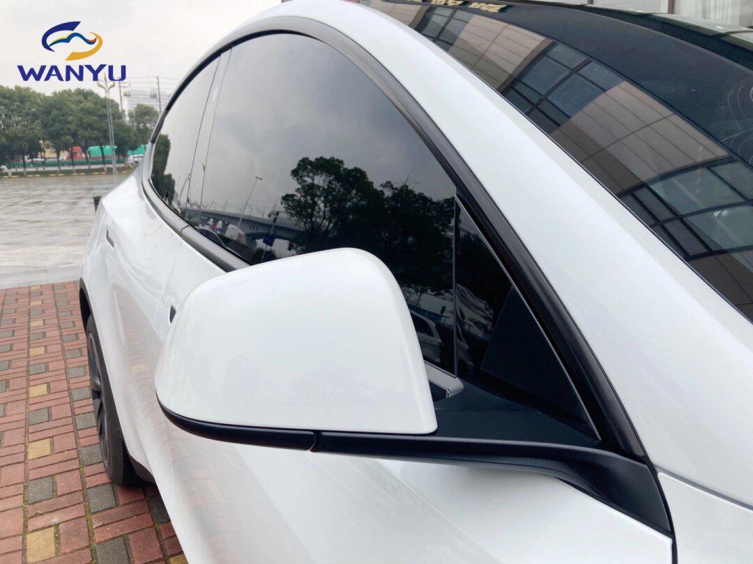 特斯拉modely珍珠白3m漆面保护膜高光1007815_model y社区_易车