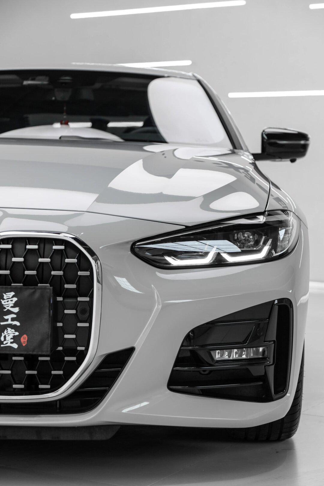 有格调的宝马4系亚灰