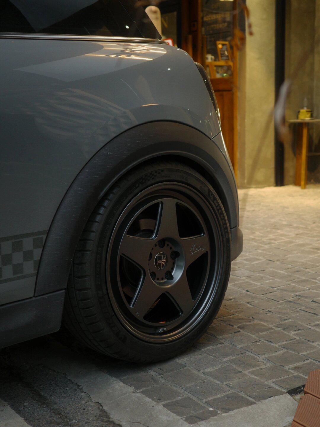 mini8215old school五角星轮毂_mini paceman社区_易车社区