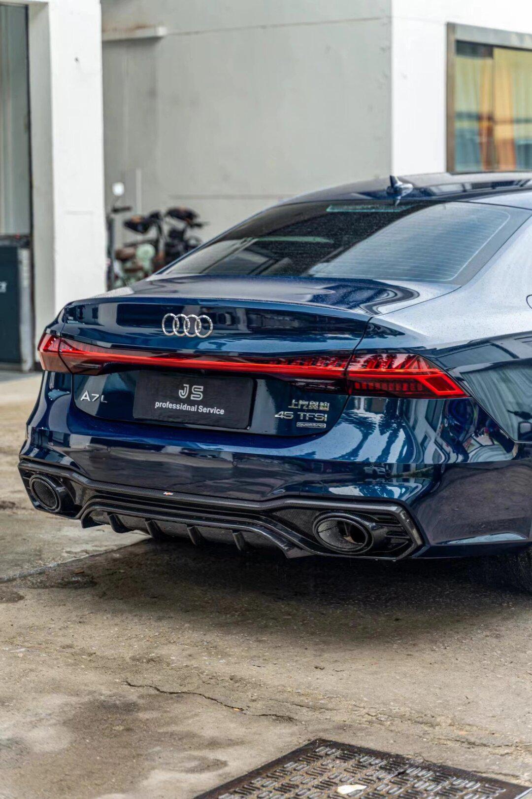 奥迪a7/a7l最美尾部改装案例 没有之一_奥迪a7社区_易车社区