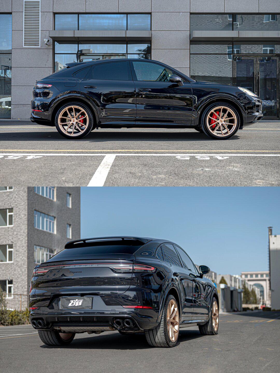卡宴coupe换装威固v10x车衣78做最亮的仔_保时捷cayenne社区_易车