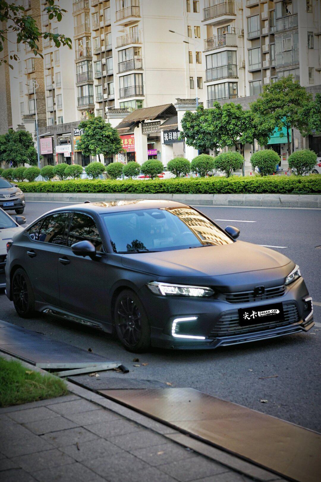 十一代思域舒适走街的绞牙避震