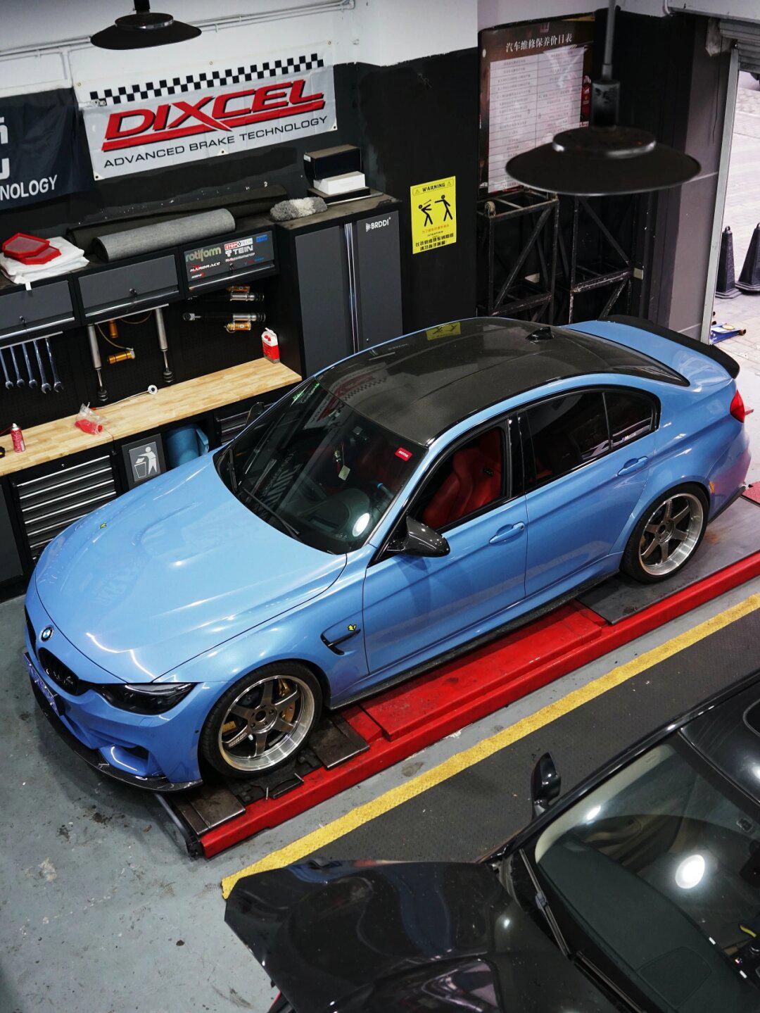 f80 m3经典之作到店作业_宝马m3社区_易车社区