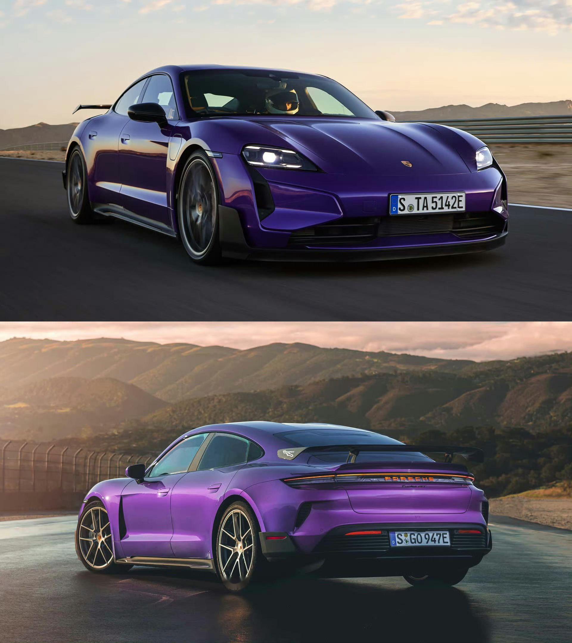 全新保时捷 | taycan turbo gt发布 | 1092马力 作为保时捷_保时捷tay