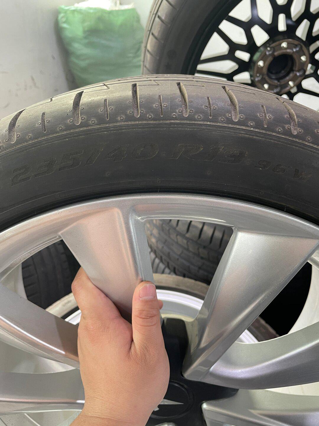 19寸特斯拉model 3原车轮毂轮胎_model 3社区_易车社区