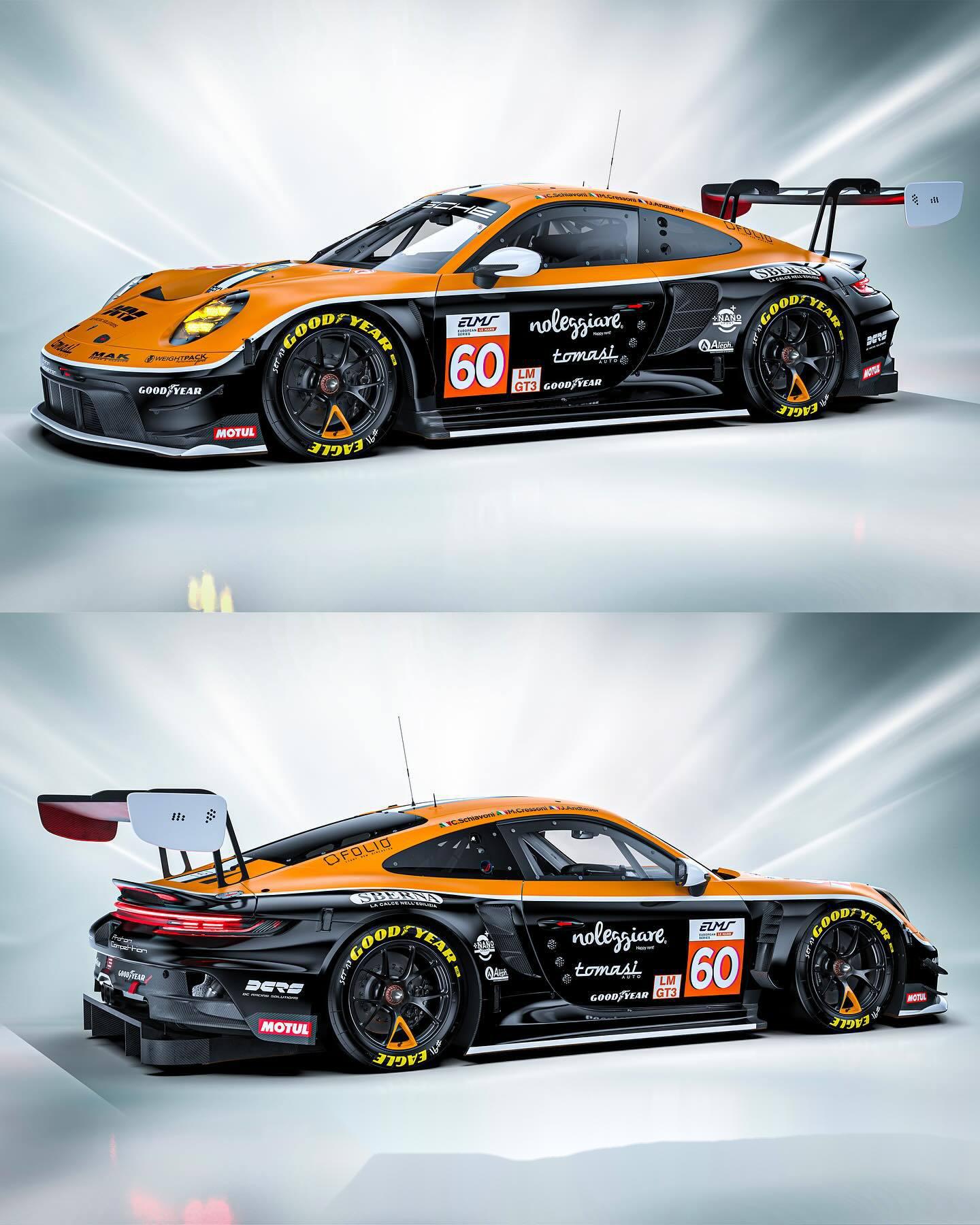 proton competition发布2024赛季 涂装,60号保时捷911