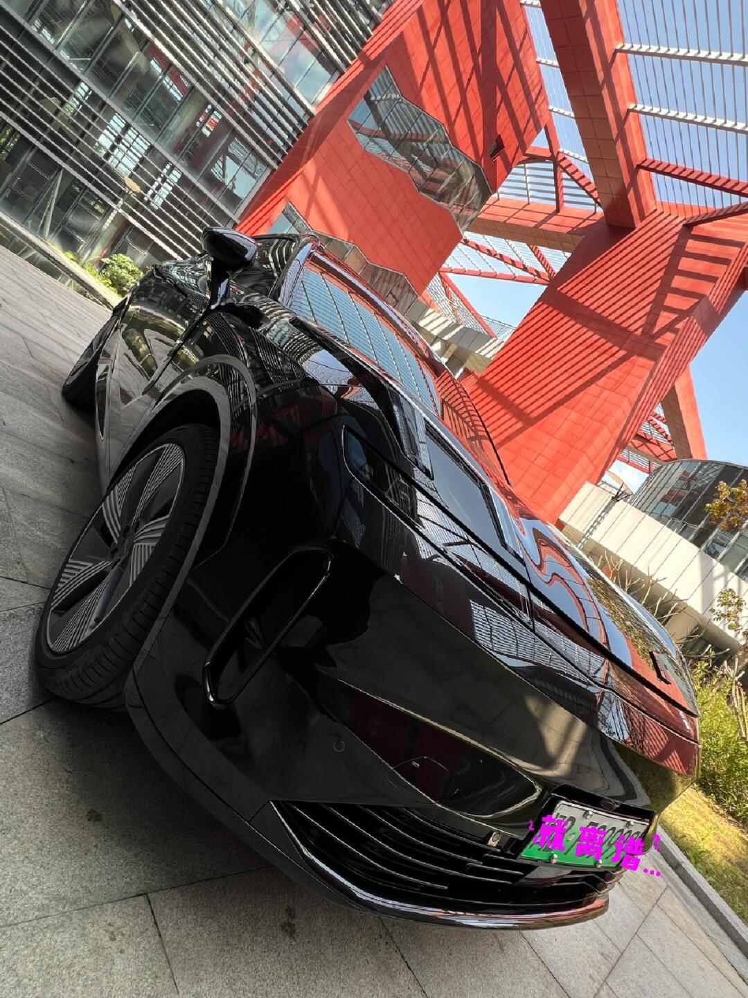 喜提新车领克08黑武士