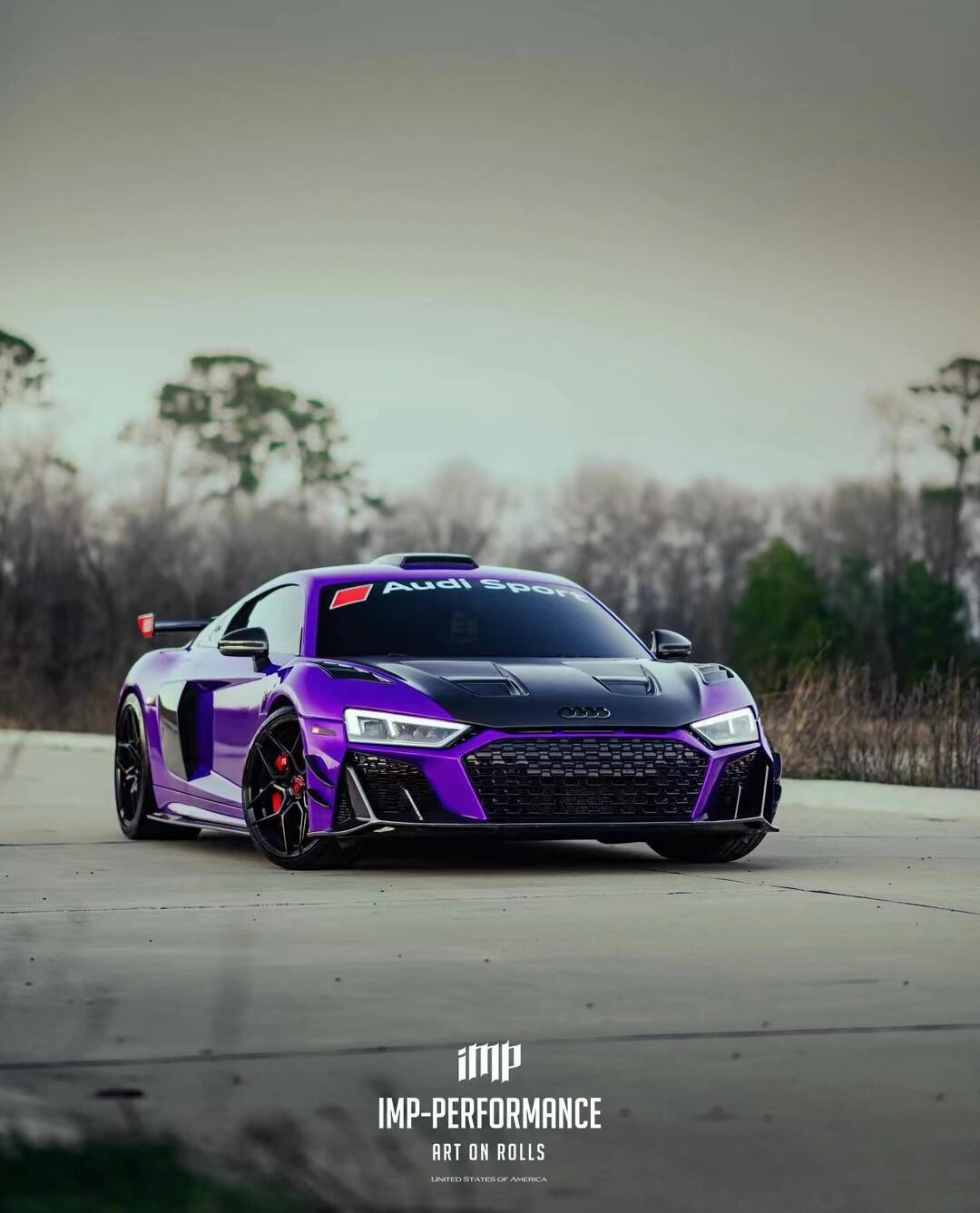 imp-performance03audi r8 carbon hood_奥迪r8社区_易车社区