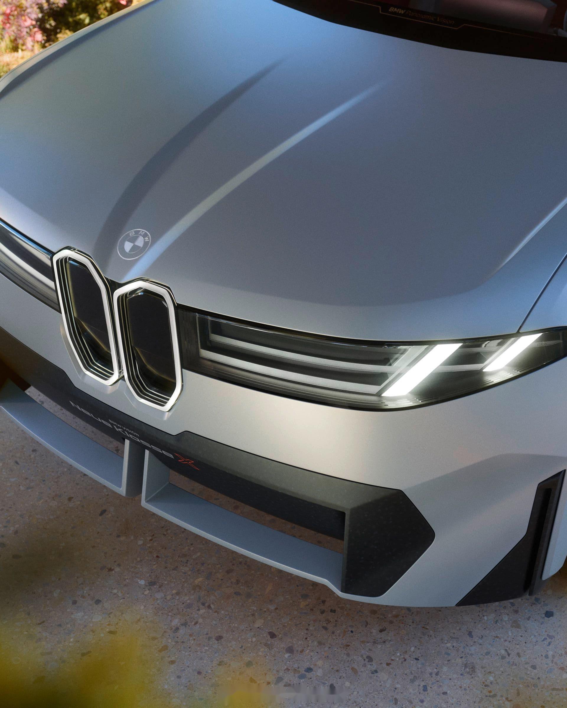 bmw vision neue klasse x概念车 这就是下一代ix3的雏形_bmw vision