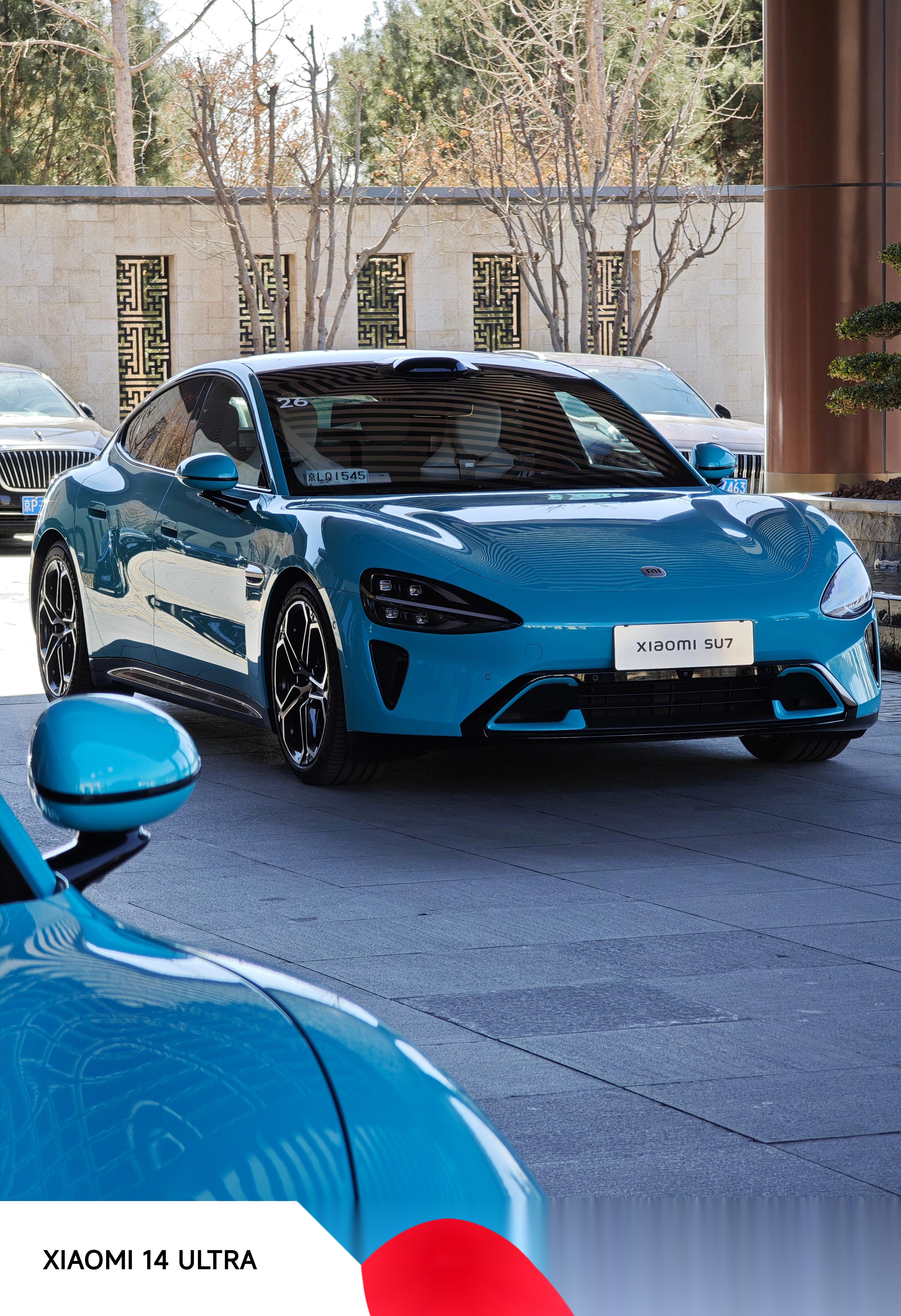 今天将小米su7开个够,三色齐集,这油漆也不便宜啊.