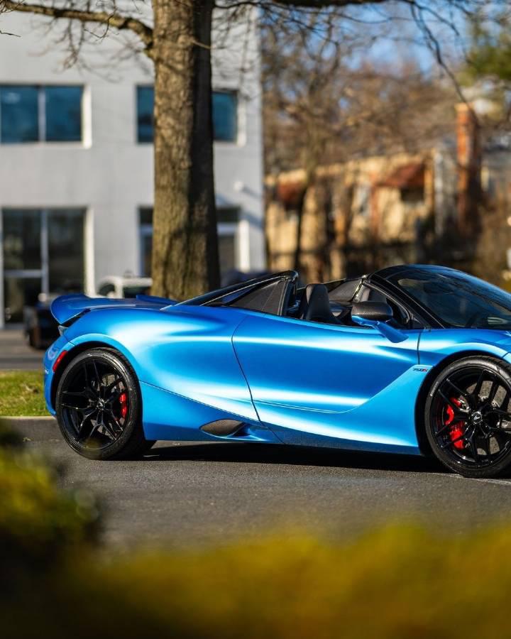 2024 mclaren 750s spider ,采用 "ludus blue_迈凯伦750s社区_易车社