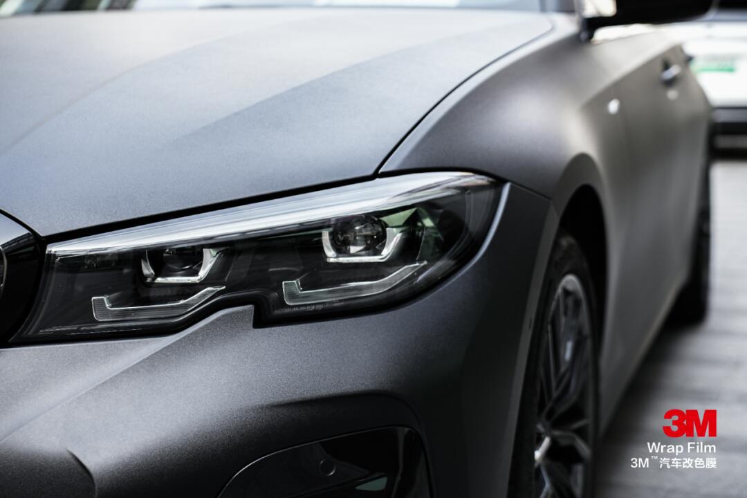 3m改色膜dm12极致深度黑装贴案例-宝马3系_宝马3系社区_易车社区