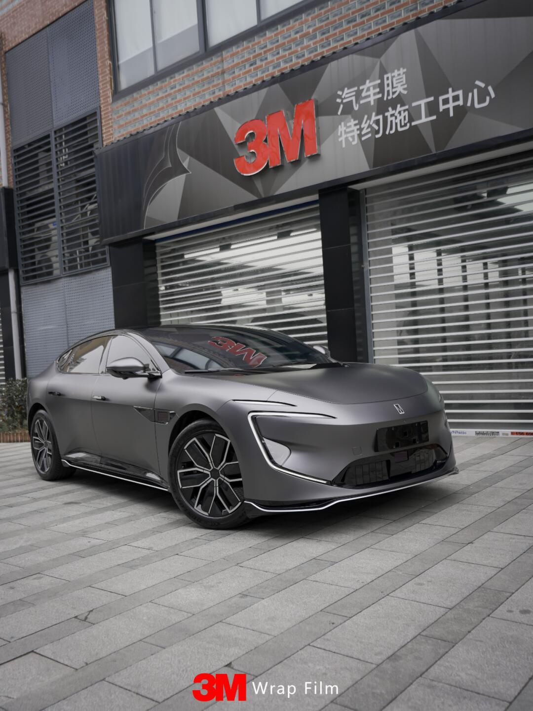 3m改色膜s261陶瓷深邃灰装贴案例-阿维塔12_阿维塔12社区_易车社区