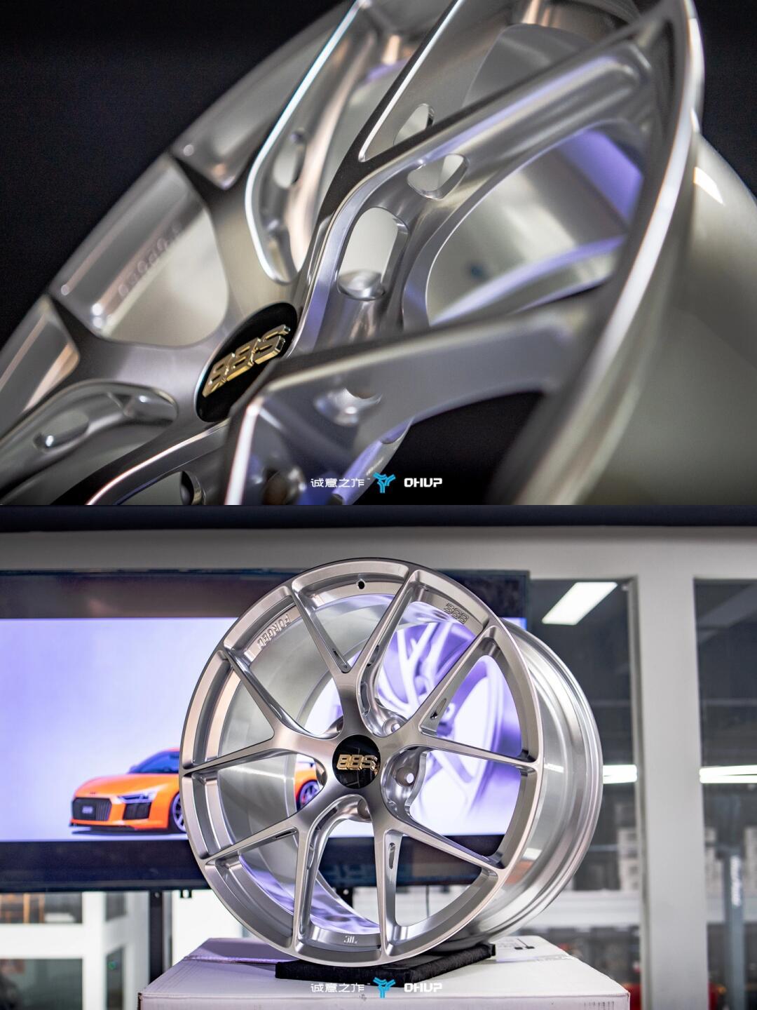 最强bbs? 布加迪威龙的原厂轮毂:fir