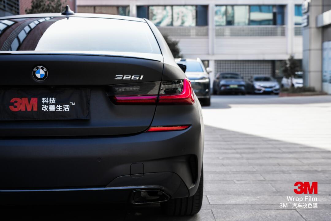 3m改色膜dm12极致深度黑装贴案例-宝马3系_宝马3系社区_易车社区