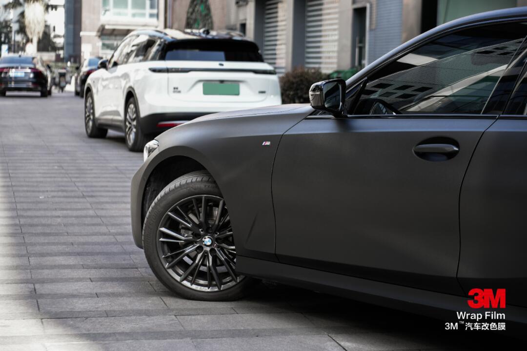 3m改色膜dm12极致深度黑装贴案例-宝马3系_宝马3系社区_易车社区