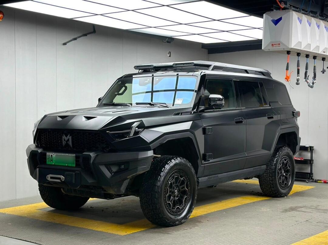 救命98给3吨多重的猛士贴哑光车衣6015_汽车杂谈社区_易车社区