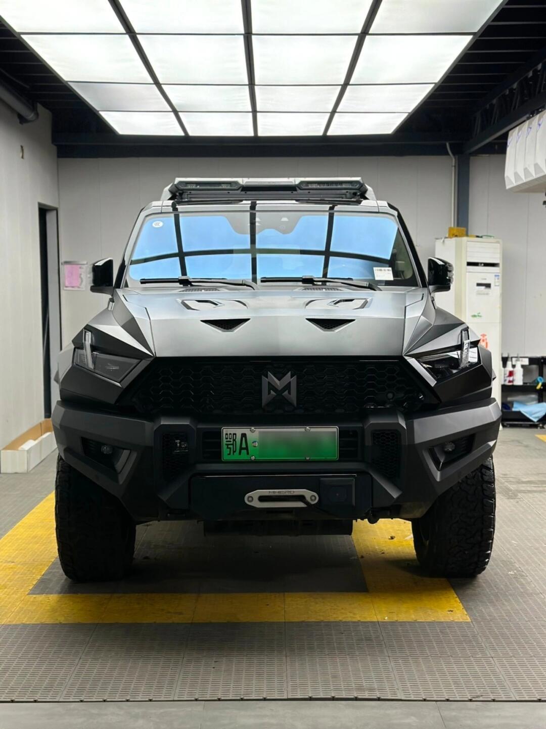 救命98给3吨多重的猛士贴哑光车衣6015_汽车杂谈社区_易车社区