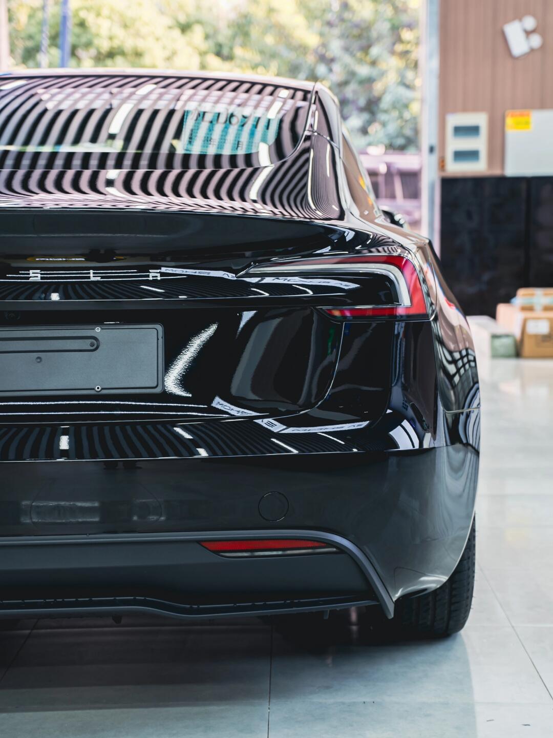 特斯拉隐形车衣丨卡钳烤漆_深蓝sl03社区_易车社区