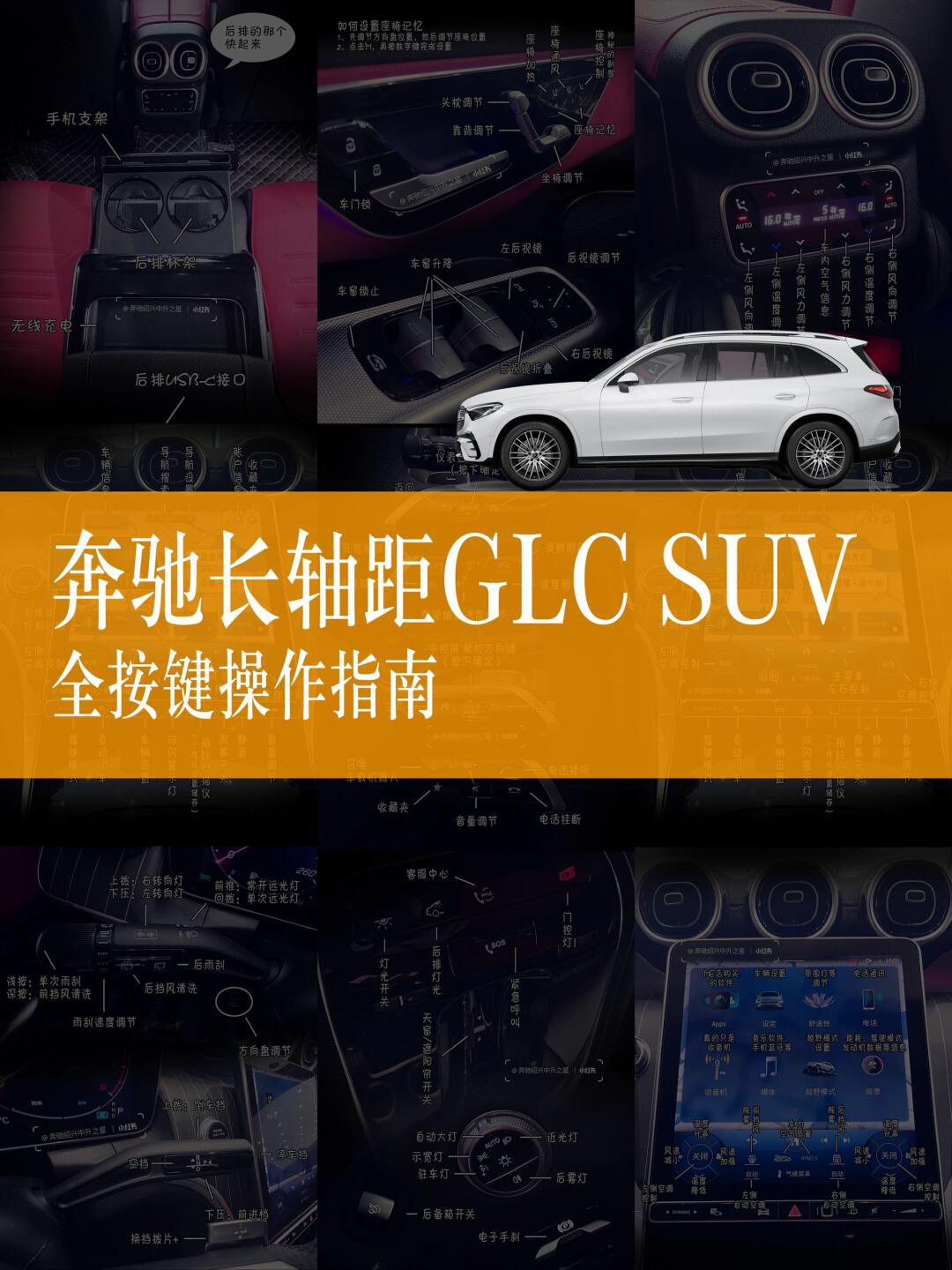 奔驰glc suv全按键操作指南|赶紧收藏吧95_奔驰glc社区_易车社区