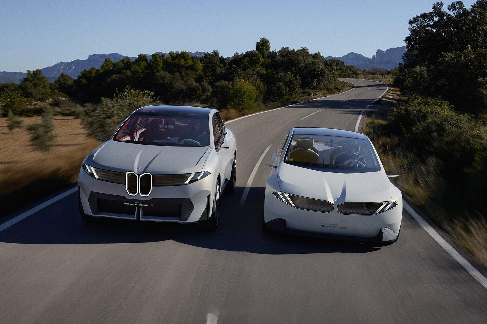 宝马ix3的换代前脸大鼻子更夸张了