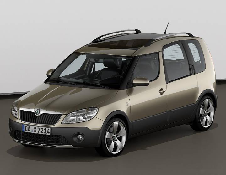 只持续了一代的斯柯达roomster,基于a0 级的晶锐(fabia)衍生的迷你