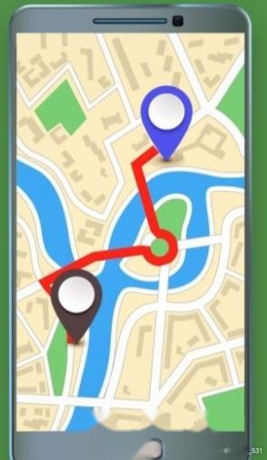 电子导航真的很方便,比如说.