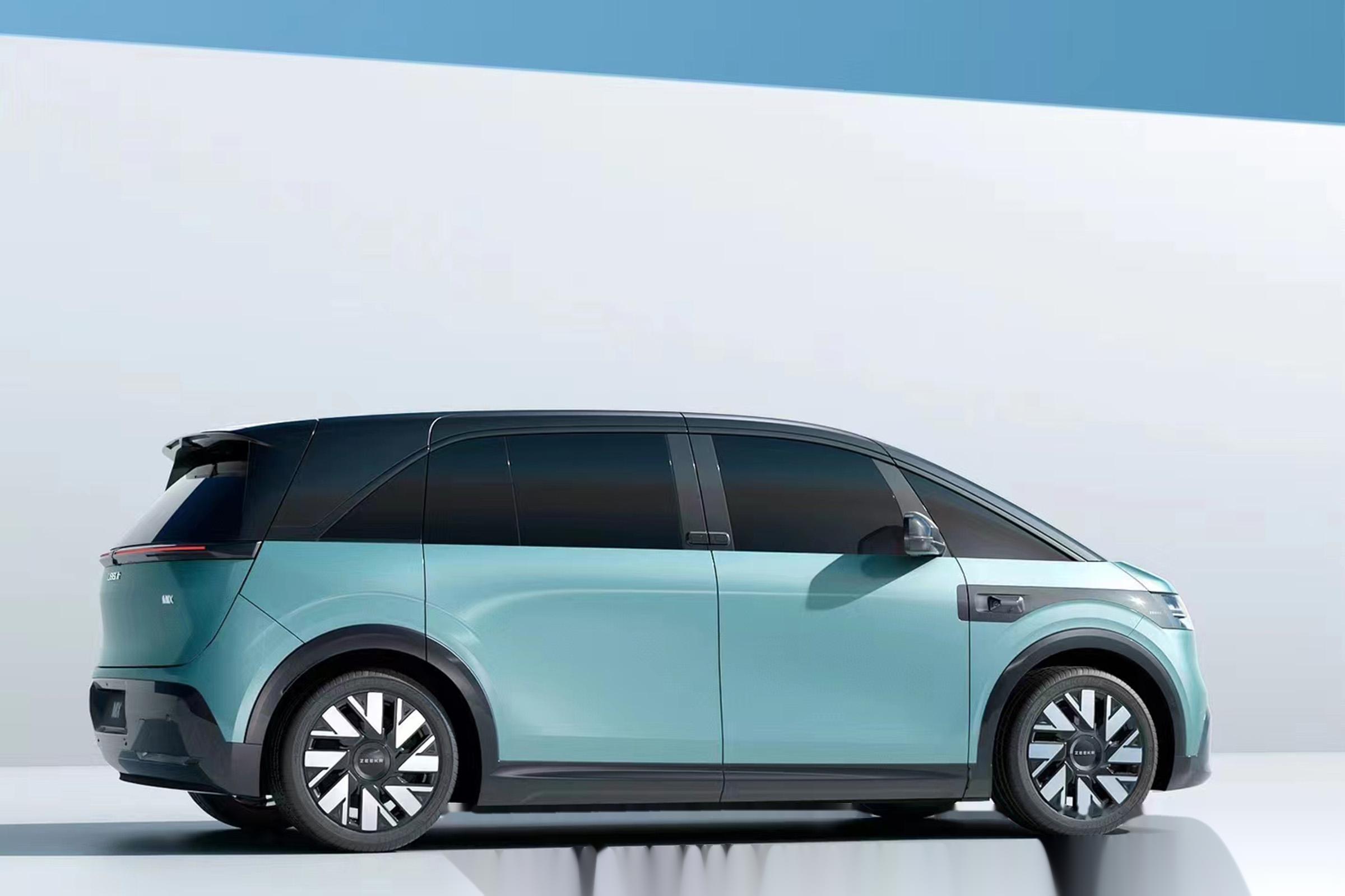 极氪mix官图发布,"面包"造型五座mpv,售价多少合适?