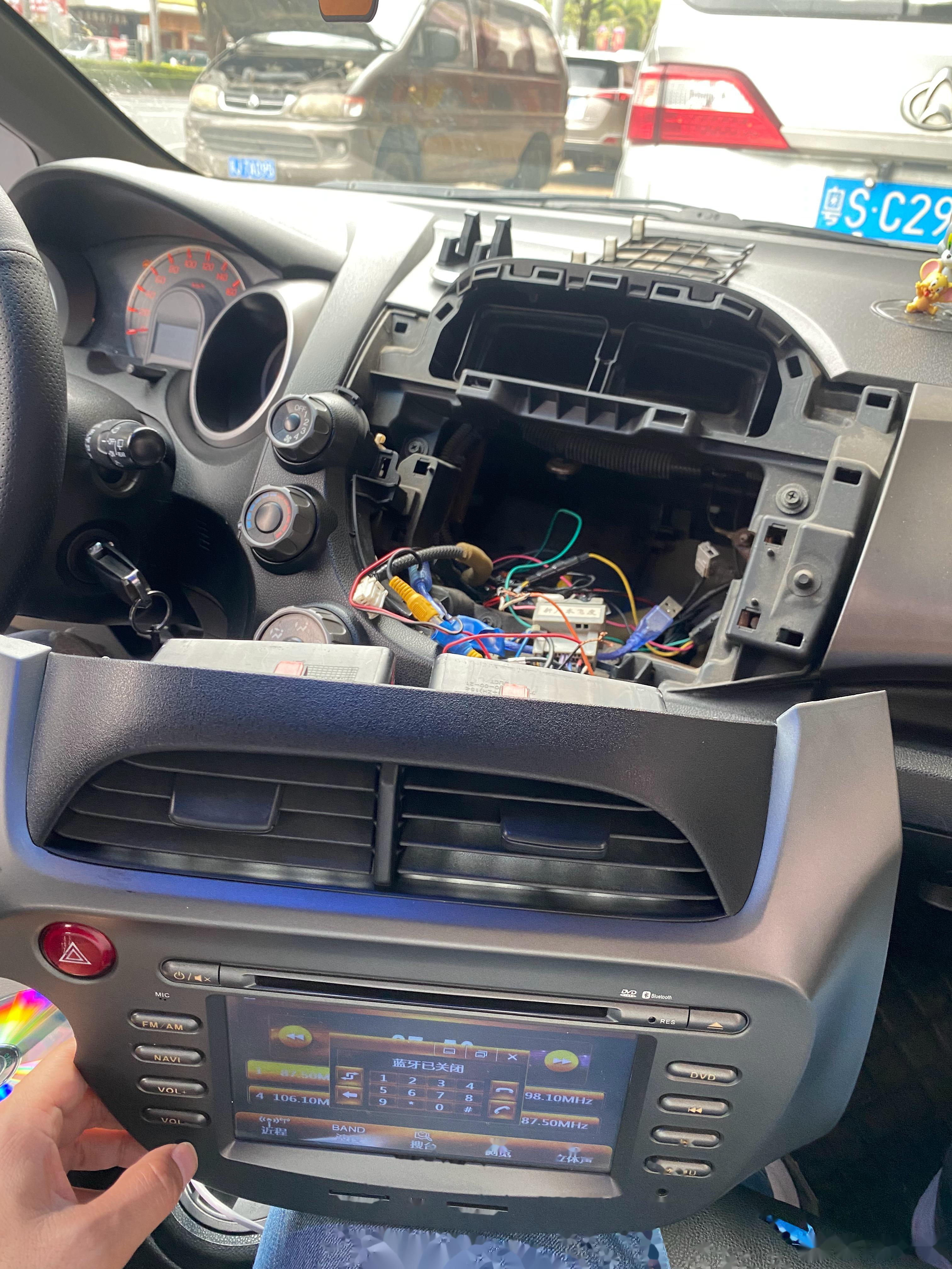 本田飞度ge8换屏一对原厂先锋喇叭