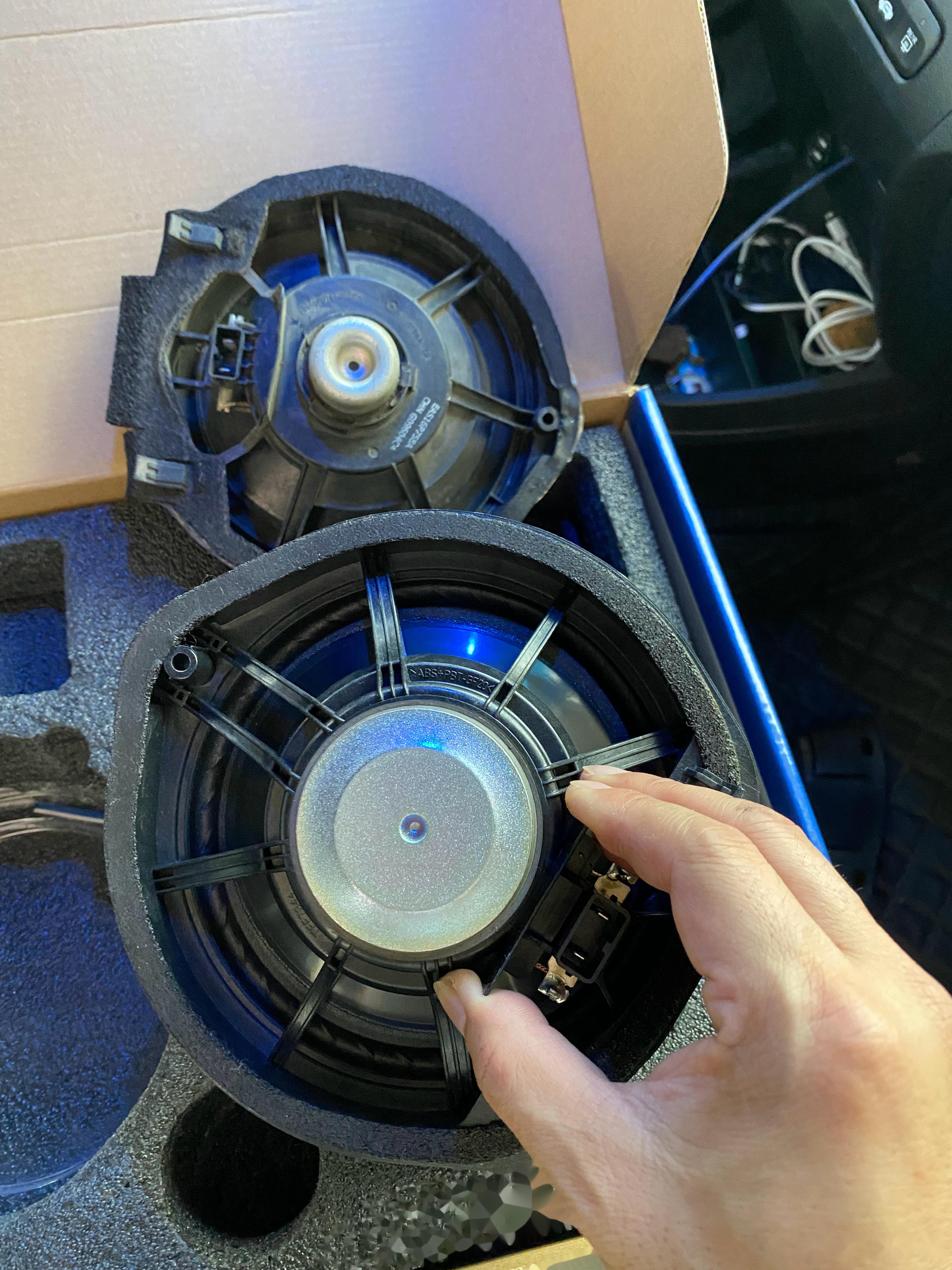 本田飞度ge8换屏一对原厂先锋喇叭