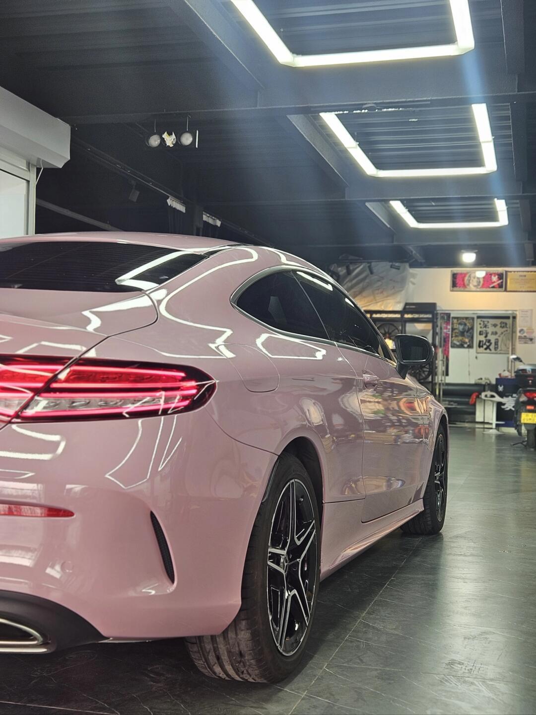 c coupe 乌龙奶茶粉改色77卡钳喷漆9099_大众c coupe社区_易车