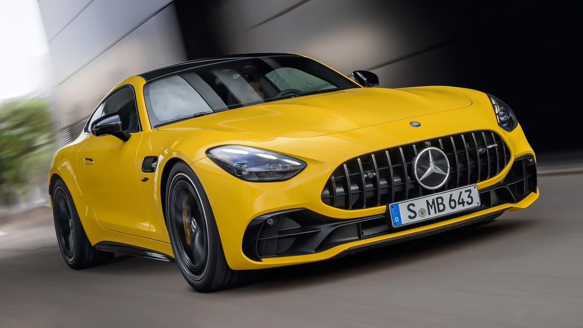 四缸的amg gt,你会买吗? 在2022年为sl跑车配备四缸发动机后,amg家