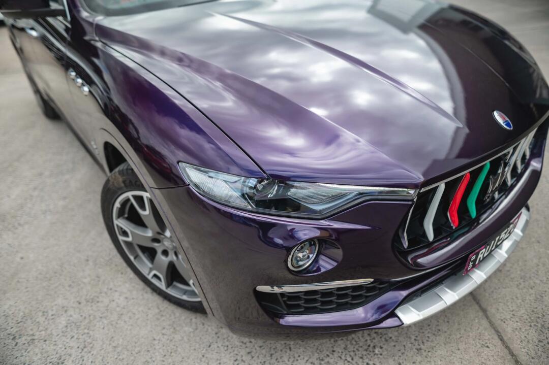 有事没事就爱改色,maserati70 暗夜紫_玛莎拉蒂levante社区_易车