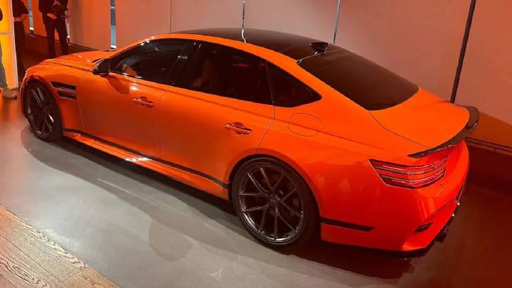 纽约车展上,现代旗下的豪华副品牌genesis突然发布了高性能子品牌