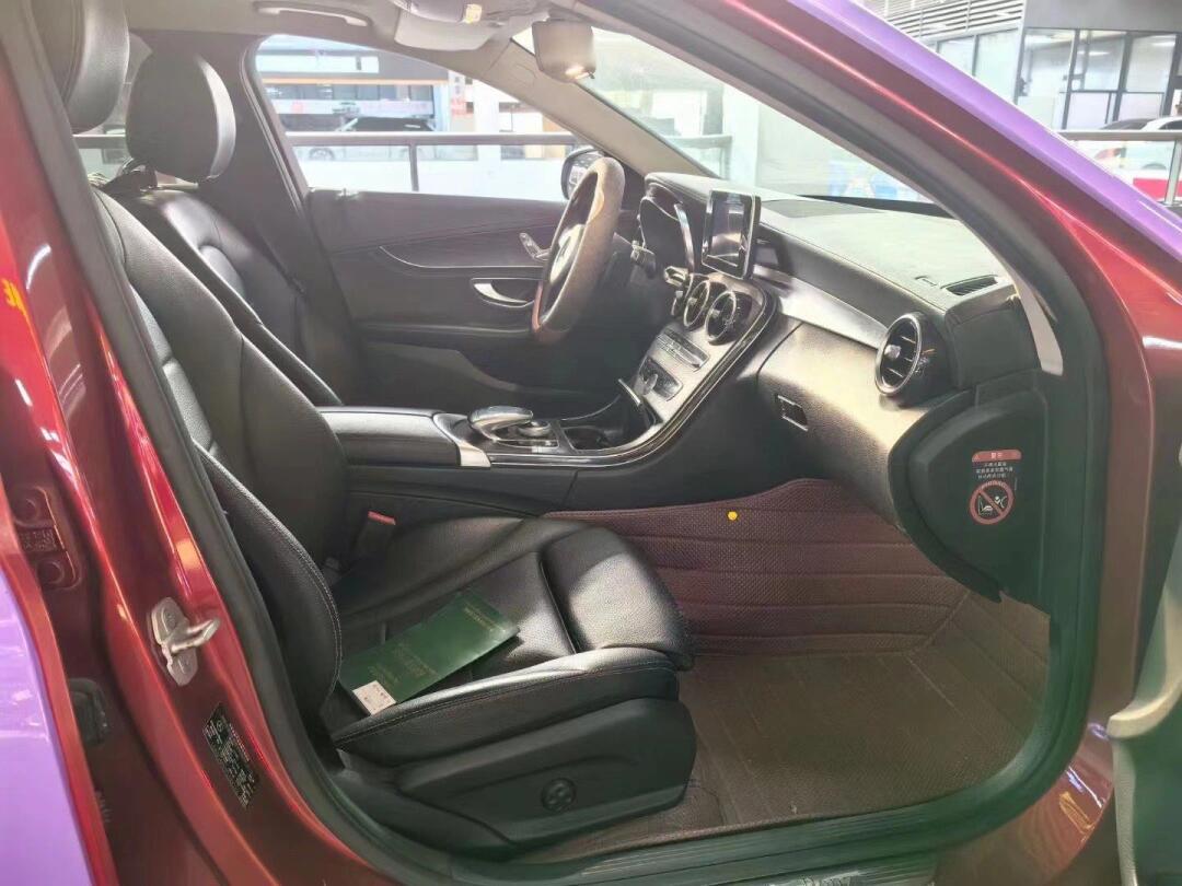 奔驰c级 2015款 c 180 l 运动型 行驶了9万公里.