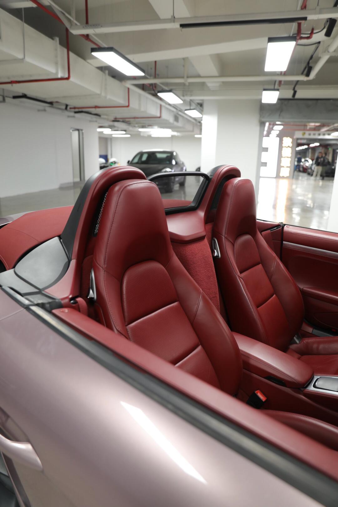 07冰莓粉 718 boxster夏日女神的专属座驾7515_保时捷boxster