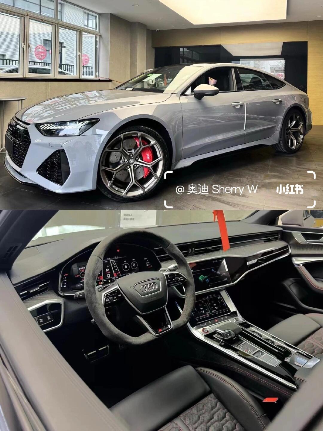 rs7 sportback performance 纳多灰 现车_奥迪rs 7社区_易车社区