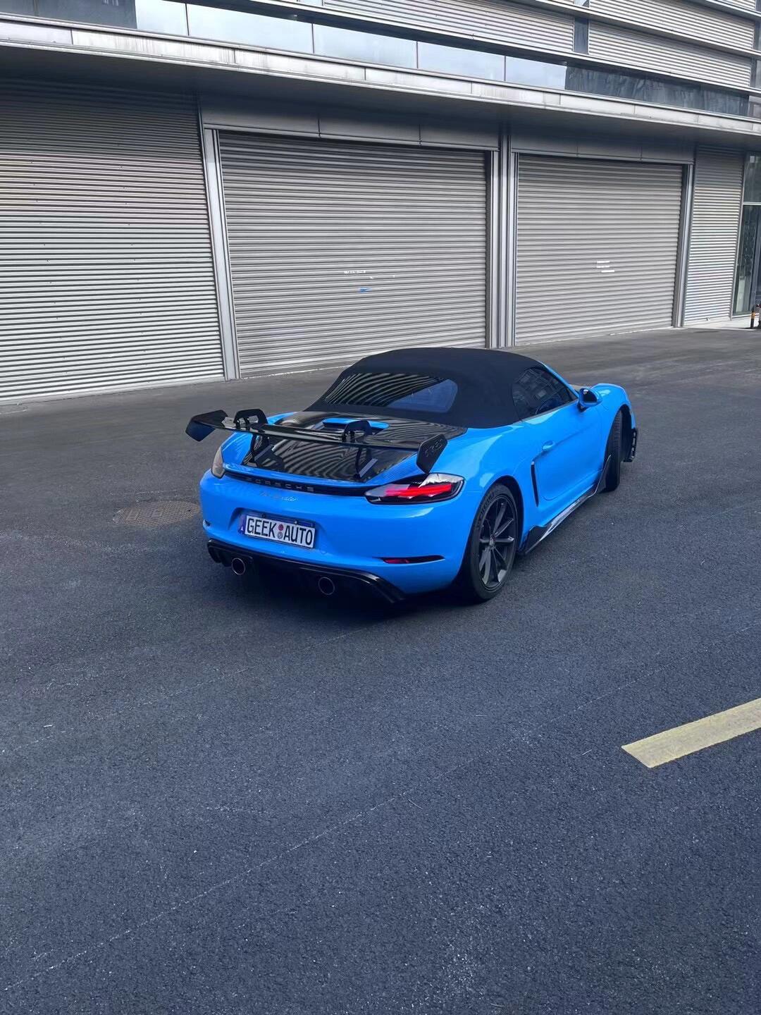 保时捷718改装升级gt4 rs包围套件