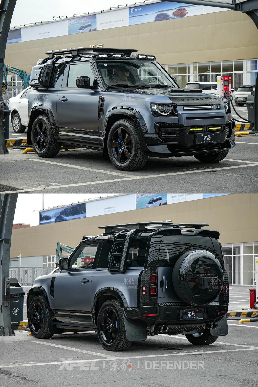 路虎卫士磨砂车衣案例_路虎卫士社区_易车社区