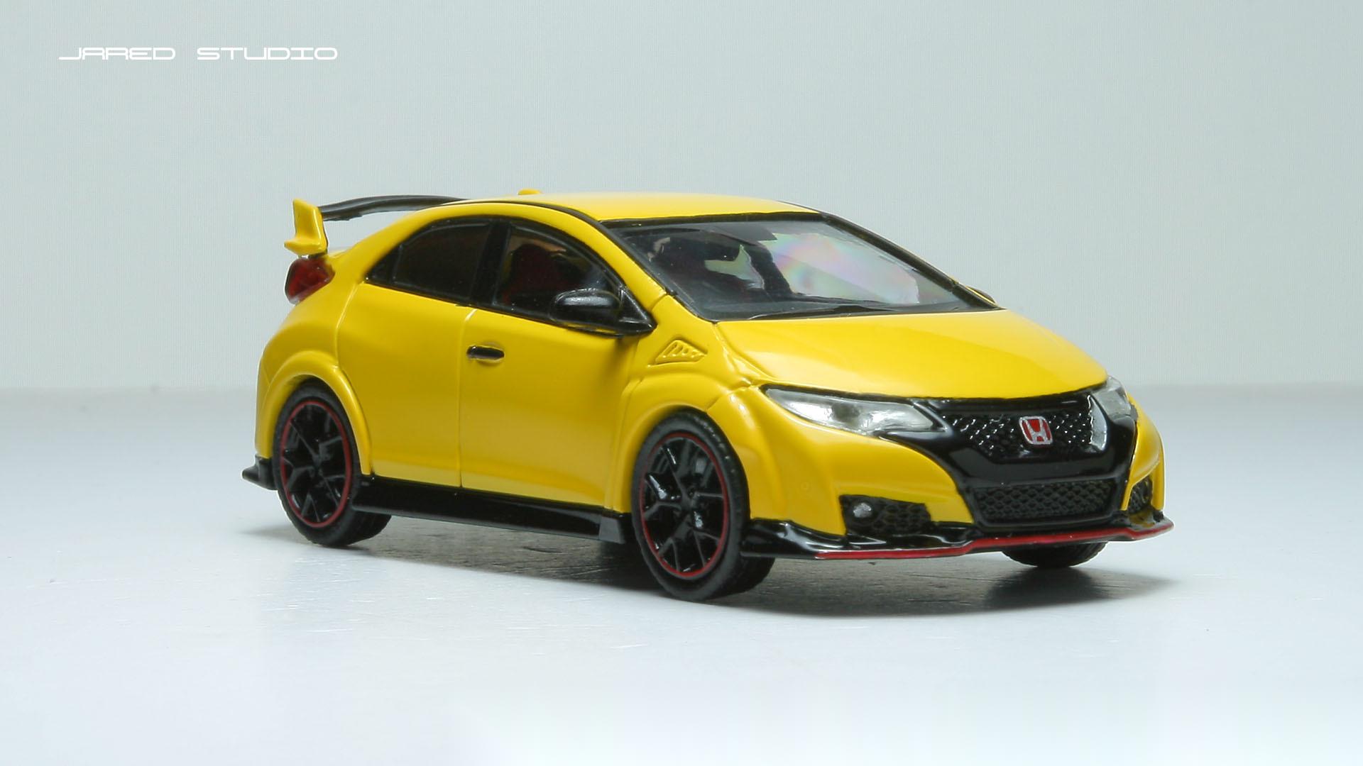 小比例车模##tarmac works##本田思域##本田思域typer# 怎_思域汕区